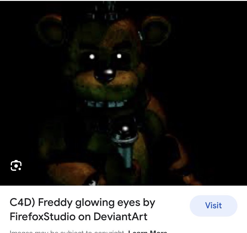 ludusboris's tweet photo. @shypley I like fnafs goofyness, but to retcon the white pinhole eyes (a staple for the entire series) to some red stop light ones makes them seem rlly unfamiliar . Going with the styles I have attached would be more appealing and consistent with what’s established https://t.co/5id1apVpcP
