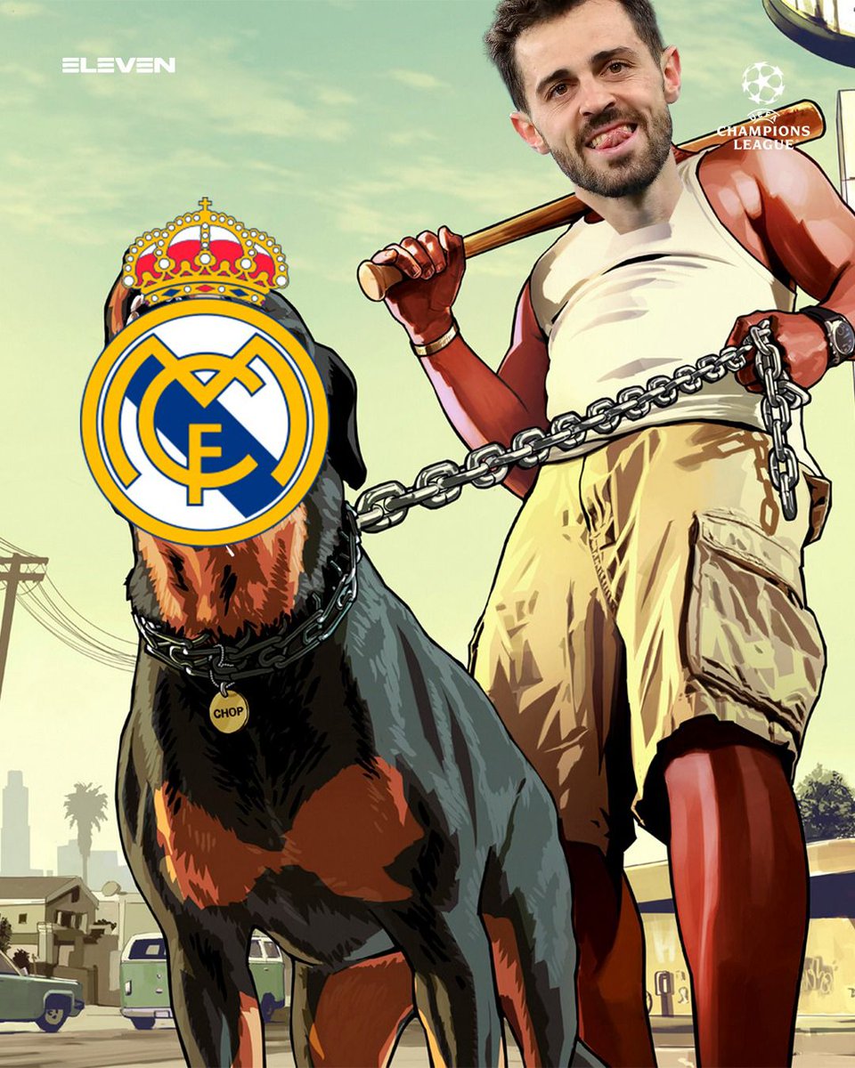 Bernardo Silva dono do Real 😎

#ChampionsELEVEN