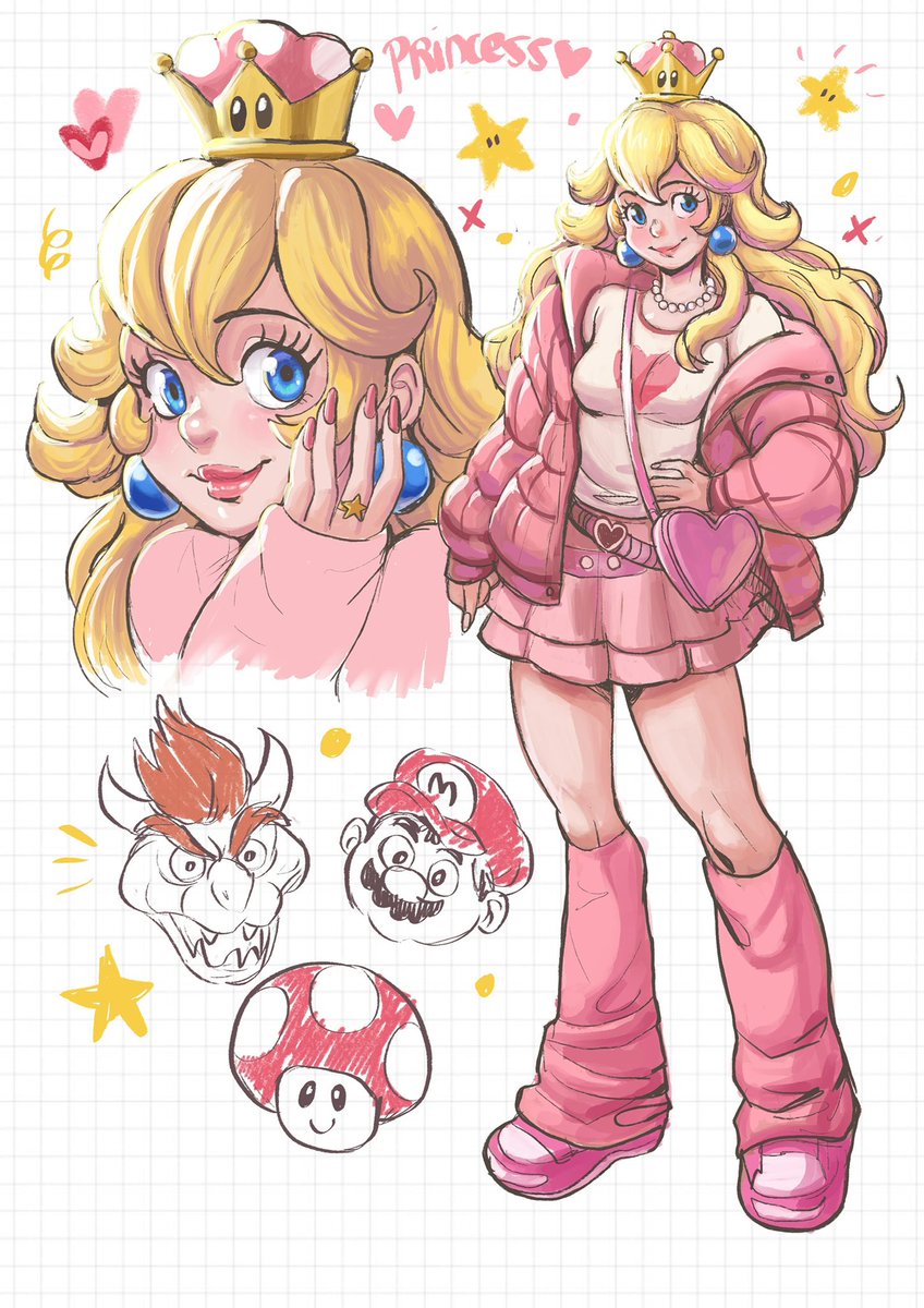 Princess peach 🍑 had fun doing it and I also loved the Mario Bros movie! #PrincessPeach #MarioBrosMovie