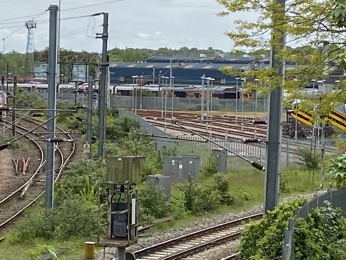 Not as good of a photo as the 153 one! But here is GBRf Class 66 66722 ‘Sir Edward Watkin’ seen from Carrow Road bridge on the North Walsham Tankers. I am aware that going to @Gerbil1978 favourite spot, Cremorne Lane would have been better but I could not get there in time!