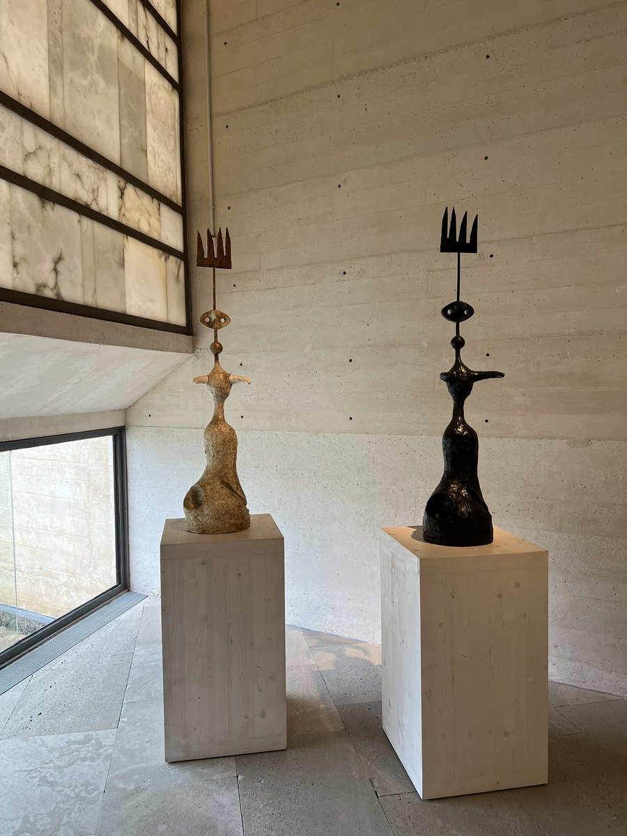 MartynWhiteLDN's tweet image. As part of the Untitled Art VIP tour in Mallorca, we headed to Fundació Miró Mallorca (@MiroMallorca) to see the exhibition on view and Miró’s studio.
 
#miro #untitledart #arttour #arttourmallorca #mallorca #fundaciomiromallorca #artstudio #arttour