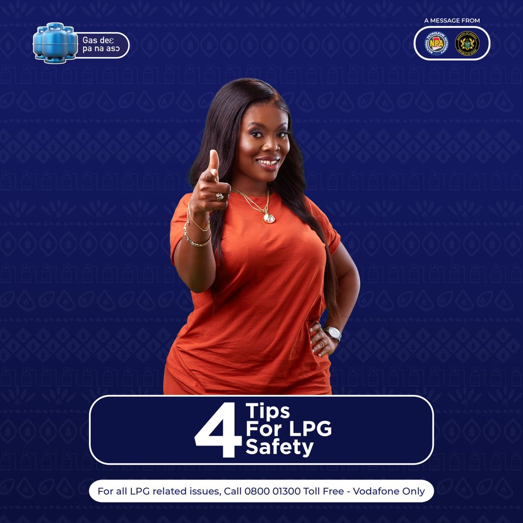 NPAGhana's tweet photo. LPG is safe when used properly. Follow these tips for safe usage of LPG in your home.

#useLPG
#switchtolpg
#NPA https://t.co/aqmukMfNvs