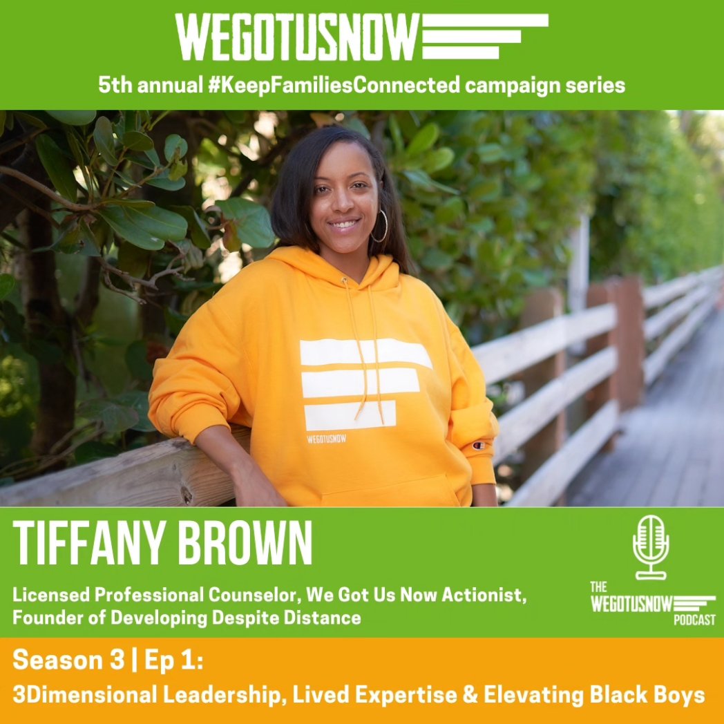 🔺️WE GOT US NOW #KeepFamiliesConnectedseries | SEASON 3

⭐️ S3 | EP 1: TIFFANY BROWN ~
3-Dimensional Leadership, Lived Expertise & Elevating Black Boys

LISTEN NOW 🔻
open.spotify.com/episode/3a4DLl…

#WEGOTUSNOW 🌍 #wellbeing
#socialconnection  #10MillionInspired
