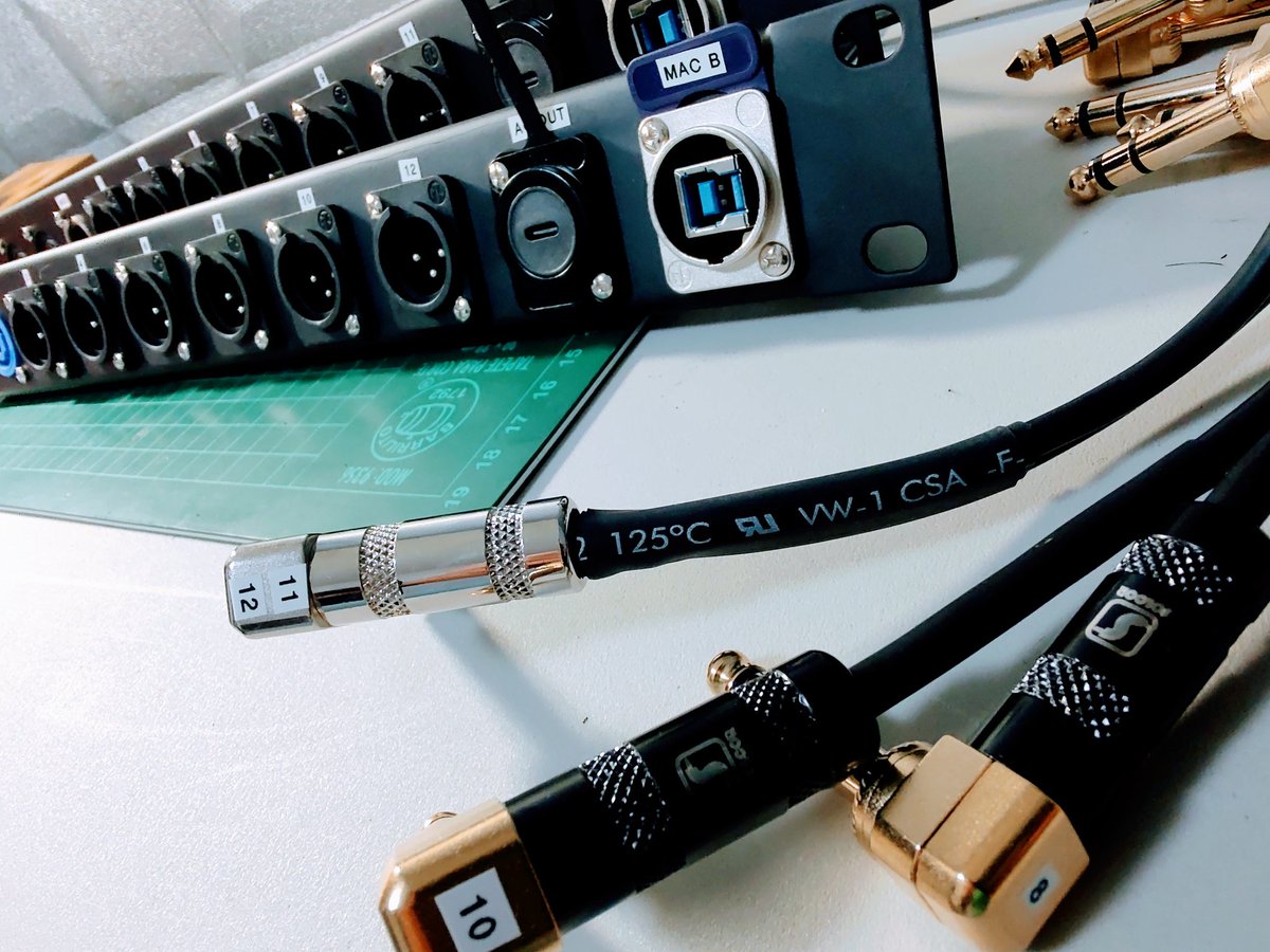 Blackvoltaudio's tweet photo. Otro par de paneles custom que se van de de gira 😎 

12 x Out XLR
12 x In TRS
2 x USB-B
2 x USB-C
2 x PowerCon

🅑︎🅛︎🅐︎🅒︎🅚︎🅥︎🅞︎🅛︎🅣︎ 

#customcables #AudioTools
#BlackvoltAudio #ProAudioDealer
#Blackfox #LiveSound #AudioCables https://t.co/oNhq5RUAAu