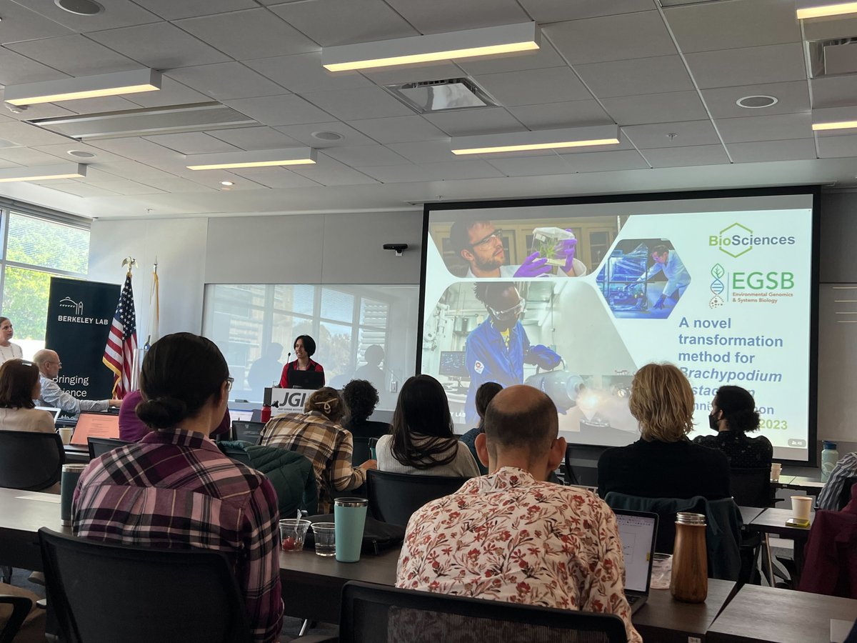 sannidhimenon's tweet image. Had a great time at the EGSB retreat yesterday! Thanks to everyone who voted me &apos;Most Effective Science Flashtalk&apos;, and congratulations to all the other winners and presenters -- lots of cool work in our division. #BerkeleyLab #TeamEGSB