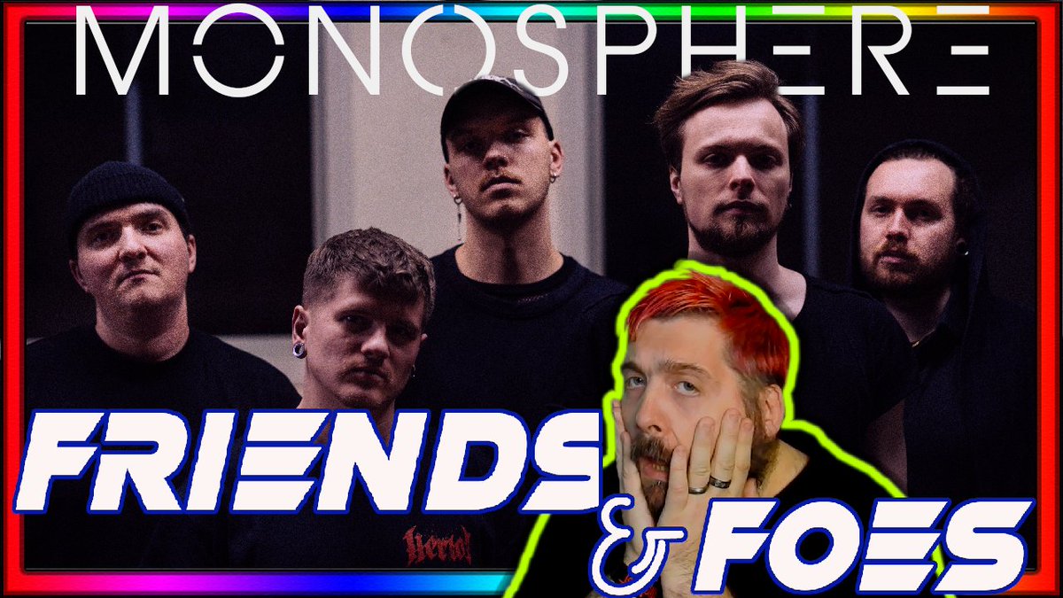 dannyrockreacts's tweet photo. Monosphere got in touch for a reaction on their new song thats out today wednesday the 17th of may 2023 they have artnered up with Mirza from Siamese for this
this is Freinds & Foe
https://t.co/ABHIhktafu
#metalfamily #monosphere #friends&foes #reaction #metalhead https://t.co/OxcF36TKLK