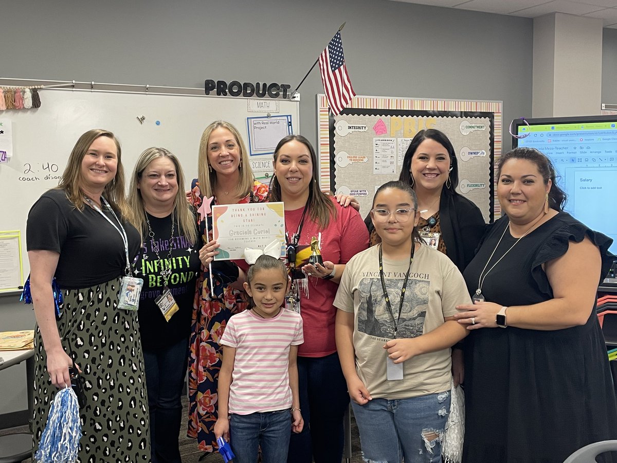 cfisdmath's tweet photo. Congratulations Graciela Curiel @HairgroveCFISD! Welcome to the CFISD Math Model Teacher Cohort! https://t.co/MRtAdYVAaX