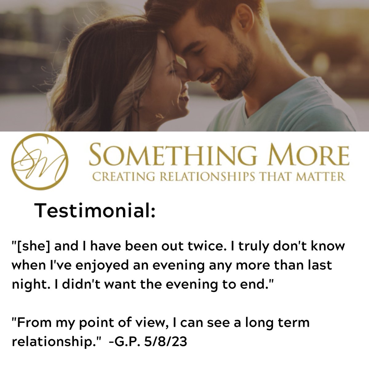 Another happy client! The best part of my job - helping to facilitate those deep connections!