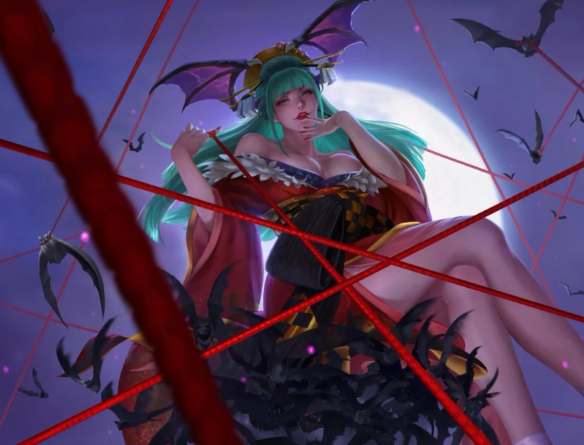 morrigan’s night’s butterfly skin in teppen