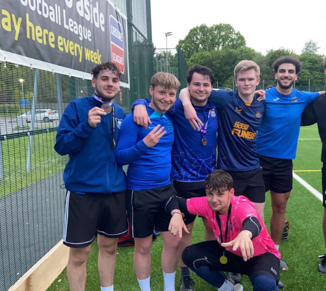 Yes__FC's tweet photo. YES FC 3 TIME CHAMPIONS 🏆

Yes FC 5-4 Curry Sandwiches https://t.co/uHuhPUWjmA