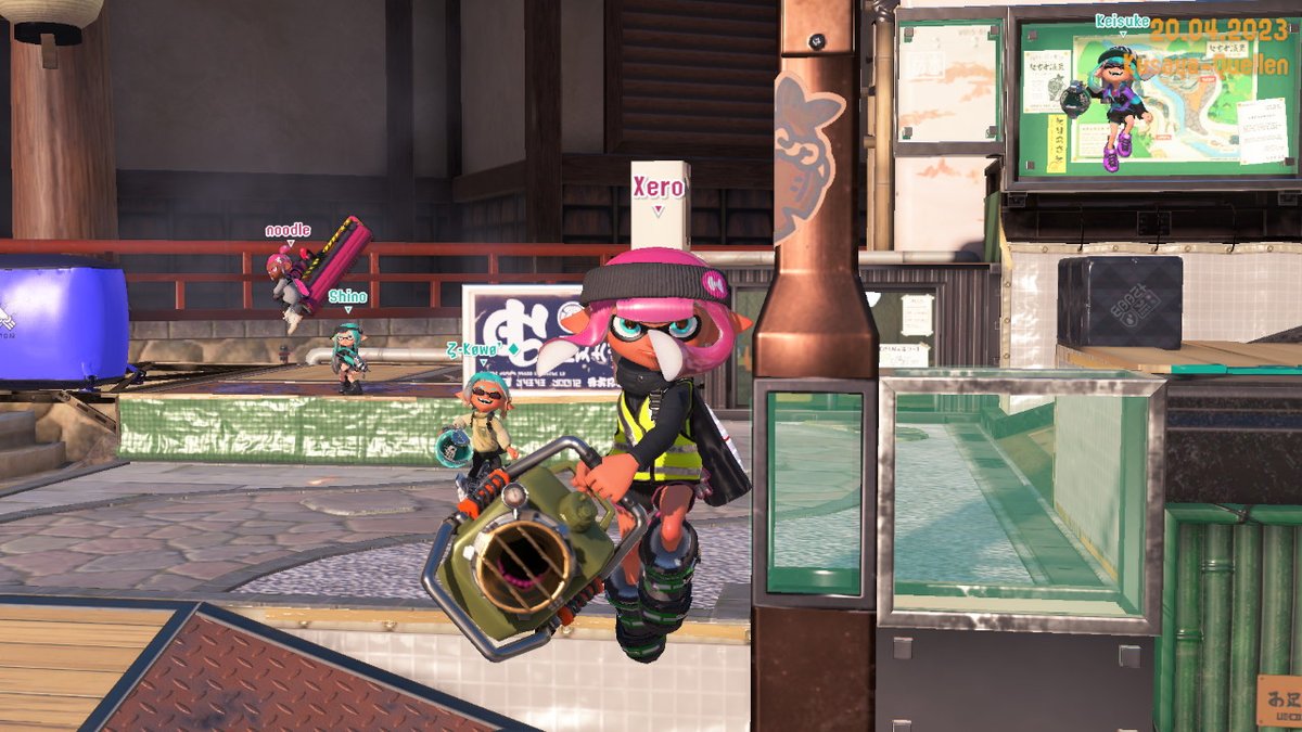 Dy2z_Xero's tweet photo. Gucci FlipFlops Deluxe got 13. in todays Paddling Pool 215. GGs to everyone we faced! @the_keiisuke @Nudel_spl @Kofris__ @Shino_spl #Splatoon3 #NintendoSwitch https://t.co/XdWWFTAgP8