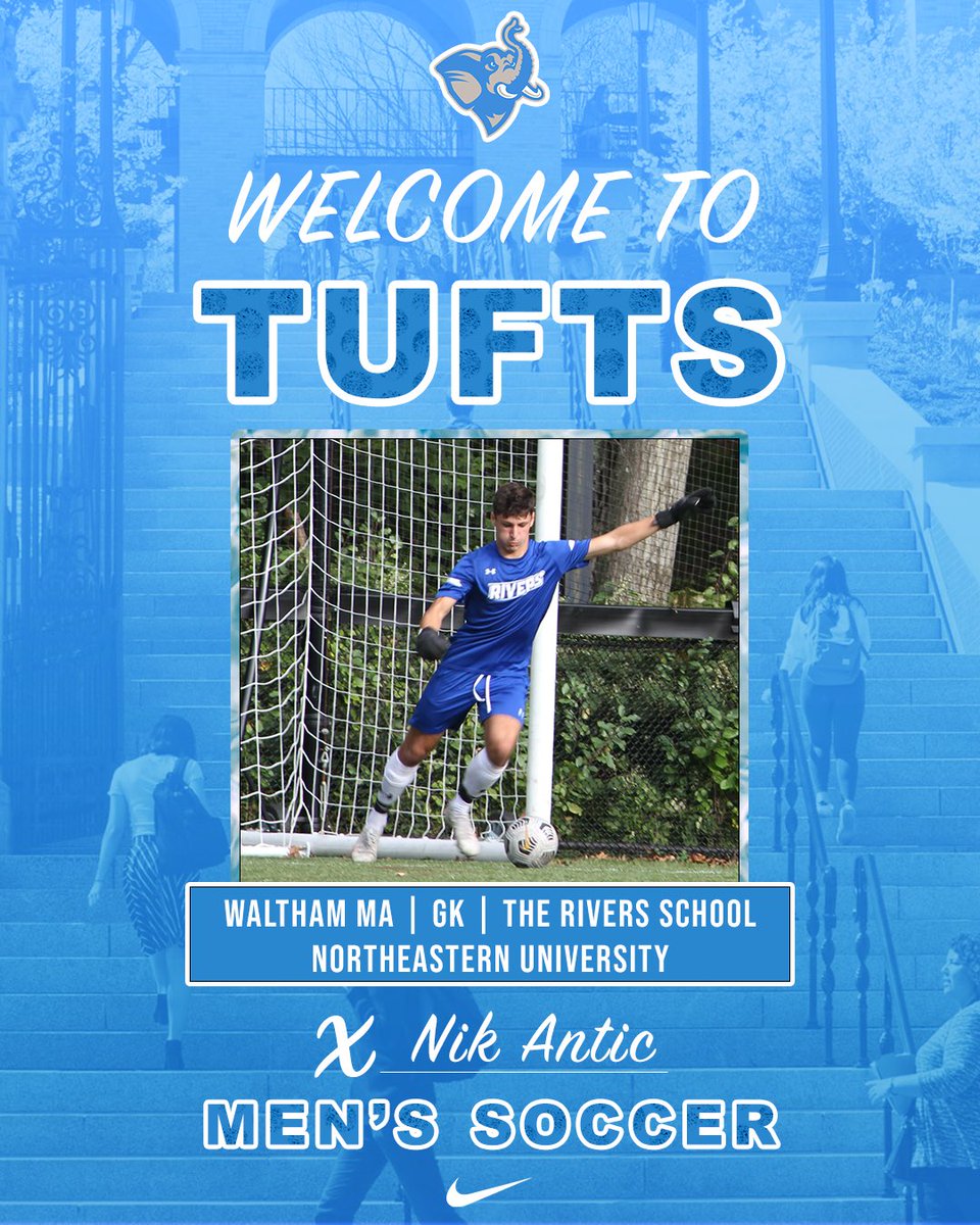 We weren’t quite done! Last but not least is transfer GK Nikola Antic joining us as a sophomore after playing last fall at Northeastern. Nik is a local Boston Bolts &amp; Rivers School alumnus. Congrats and welcome, Nik!