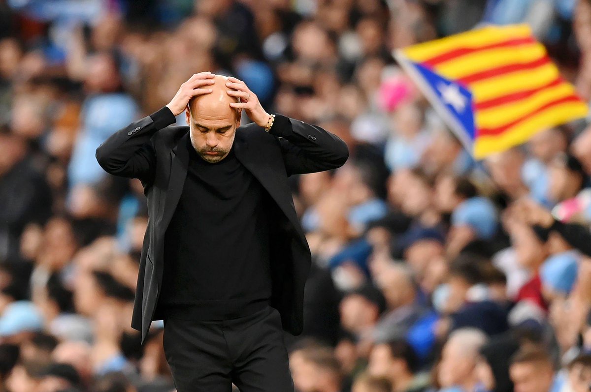 Wherever you are the Catalan flag is always by your side, Pep! 💛