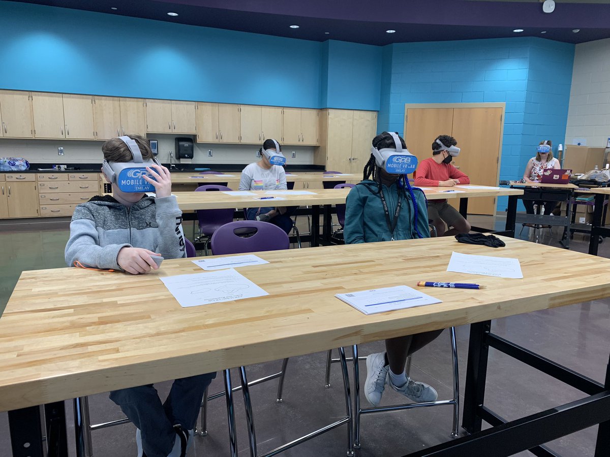 Bethanie Boswell (@gpbeebozz) on Twitter photo Students at AR Johnson Health Science and Engineering Magnet School are making the most of their visit from the <a href="/GPBEducation/">GPB Education</a> #GPBMobileVRLab this week. Exploring the #CivilRightsMovement and @Drash_VR’s Titans of Space tour of the solar system in #VR! <a href="/RCSS_GA/">Richmond Co Schools</a> #VRinEdu Students at AR Johnson Health Science and Engineering Magnet School are making the most of their visit from the <a href="/GPBEducation/">GPB Education</a> #GPBMobileVRLab this week. Exploring the #CivilRightsMovement and @Drash_VR’s Titans of Space tour of the solar system in #VR! <a href="/RCSS_GA/">Richmond Co Schools</a> #VRinEdu