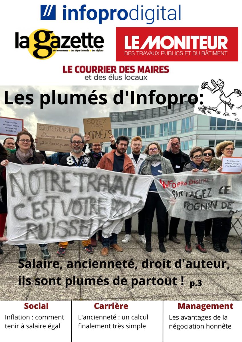 Les Plumés d’InfoPro tweet media