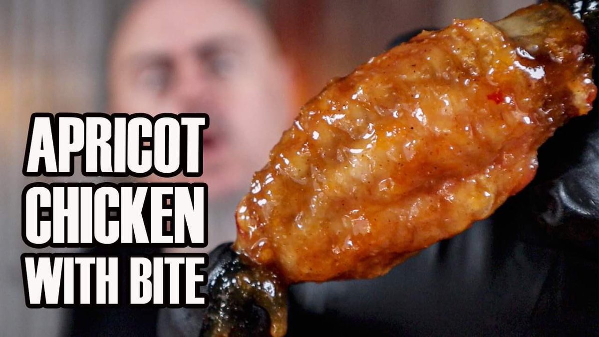 Apricot chicken with BITE.

Aggressively spiced hot wings with an old school twist. youtu.be/X4Uu-9qXsv0

#BBQ #Foodie