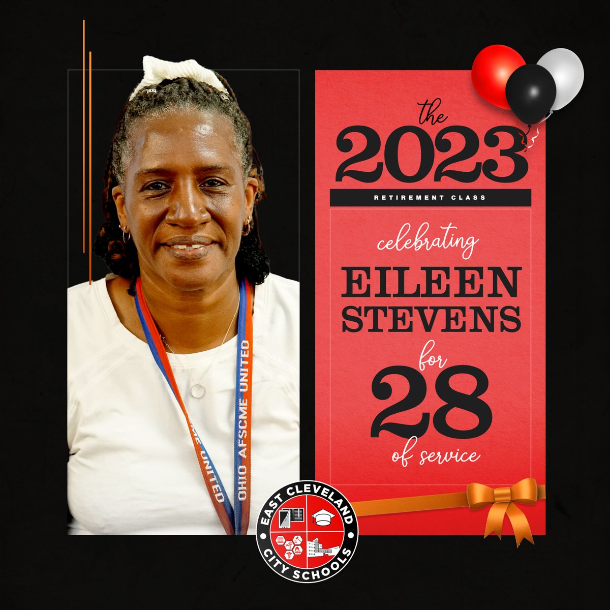 Join East Cleveland City Schools in celebrating this year's class of retirees! With over 200 years of combined service to our students and community, we thank and celebrate our esteemed colleagues as they make their professional exits from our ranks. Thank you all! #FlyWithUs 3/3