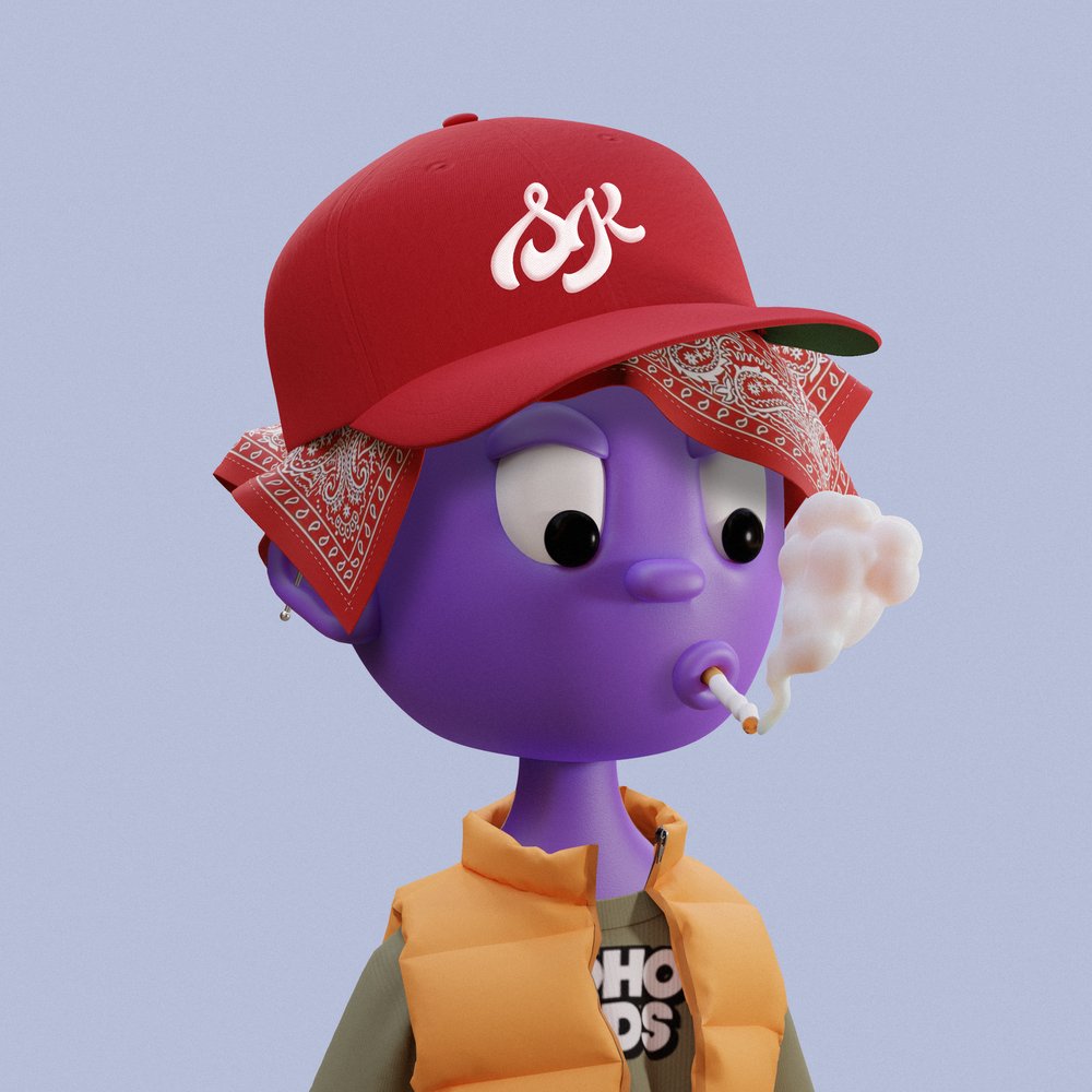 Soho Kids #3531 sold on jpg.store for a collection offer of ₳12 ($4.48)