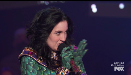 BISHOP BRIGGS, YOU MADE IT! #TheMaskedSinger 
#MedusaMask