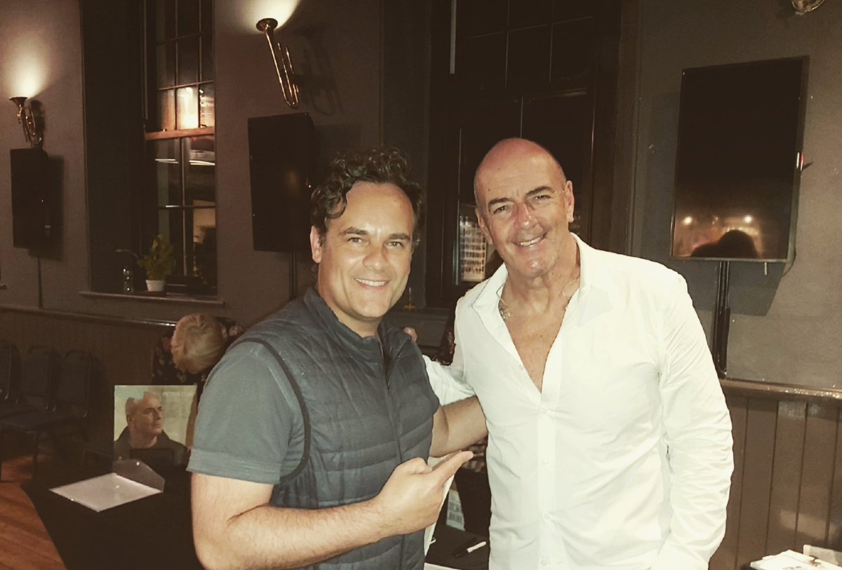 Darren Parry (@darrenparry) on Twitter photo Amazing to meet one of my vocal heroes tonight, <a href="/peterjohncox/">Peter Cox 💙</a> of Go West. Fantastic gig at <a href="/acapelastudio/">Acapela Studio</a>.
Great to bump into <a href="/welsh_connex/">Welsh Connections</a> and thank you Rhys of the <a href="/thevanities2001/">The Vanities</a> (support act who were awesome) and <a href="/halfguitarAl/">Al Steele</a> for the ticket.
#PeterCox #GoWest Amazing to meet one of my vocal heroes tonight, <a href="/peterjohncox/">Peter Cox 💙</a> of Go West. Fantastic gig at <a href="/acapelastudio/">Acapela Studio</a>.
Great to bump into <a href="/welsh_connex/">Welsh Connections</a> and thank you Rhys of the <a href="/thevanities2001/">The Vanities</a> (support act who were awesome) and <a href="/halfguitarAl/">Al Steele</a> for the ticket.
#PeterCox #GoWest