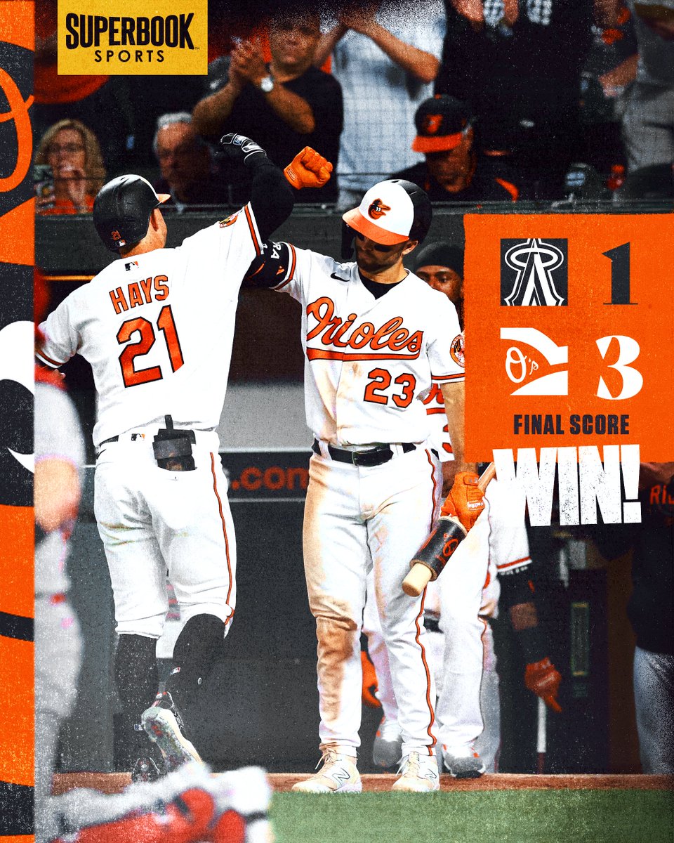 Orioles's tweet photo. Put the W in Wednesday https://t.co/tKi9mH4NKg