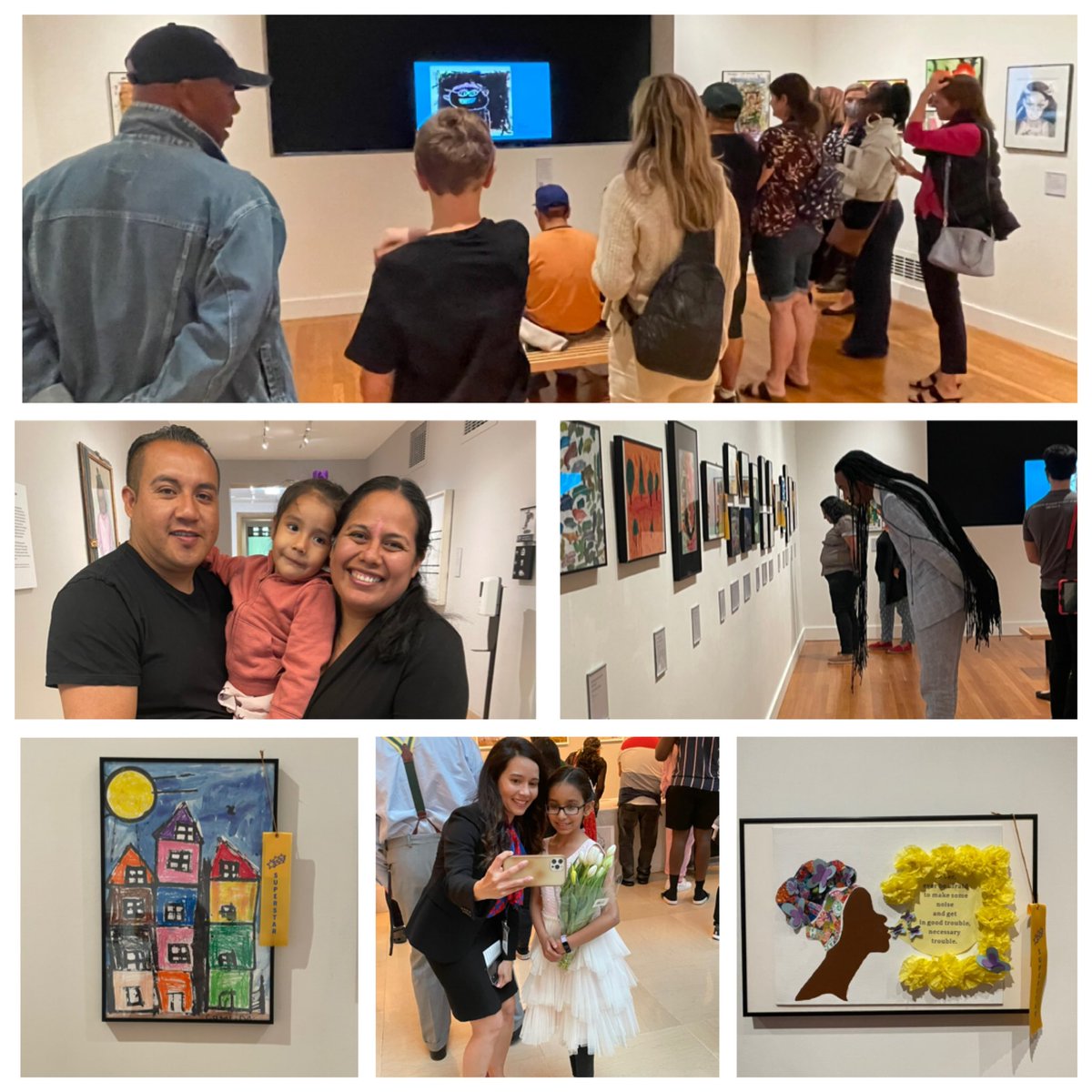 What a joyful and hopeful evening @TheWadsworth!  Talent, passion and creativity were on full display at the Hartford Youth Art Renaissance event. Thank you families, art teachers, administrators and partners for creating opportunities for our students to shine. @HPSArtsWellness