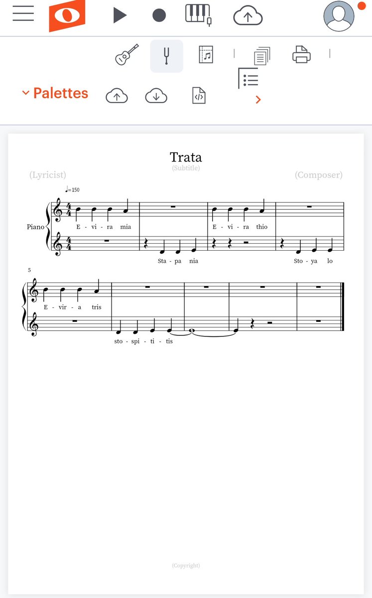 Mister__Levi's tweet photo. Yr 5 is learning about traditional Greek music. We focused on the "Trata" and got students to create their own accompaniment for the chorus (which we've practiced all term) via NoteFlight. Really engaging with students and gets them to practice musical notation #acuedu_p https://t.co/Bzdsj0VCHq