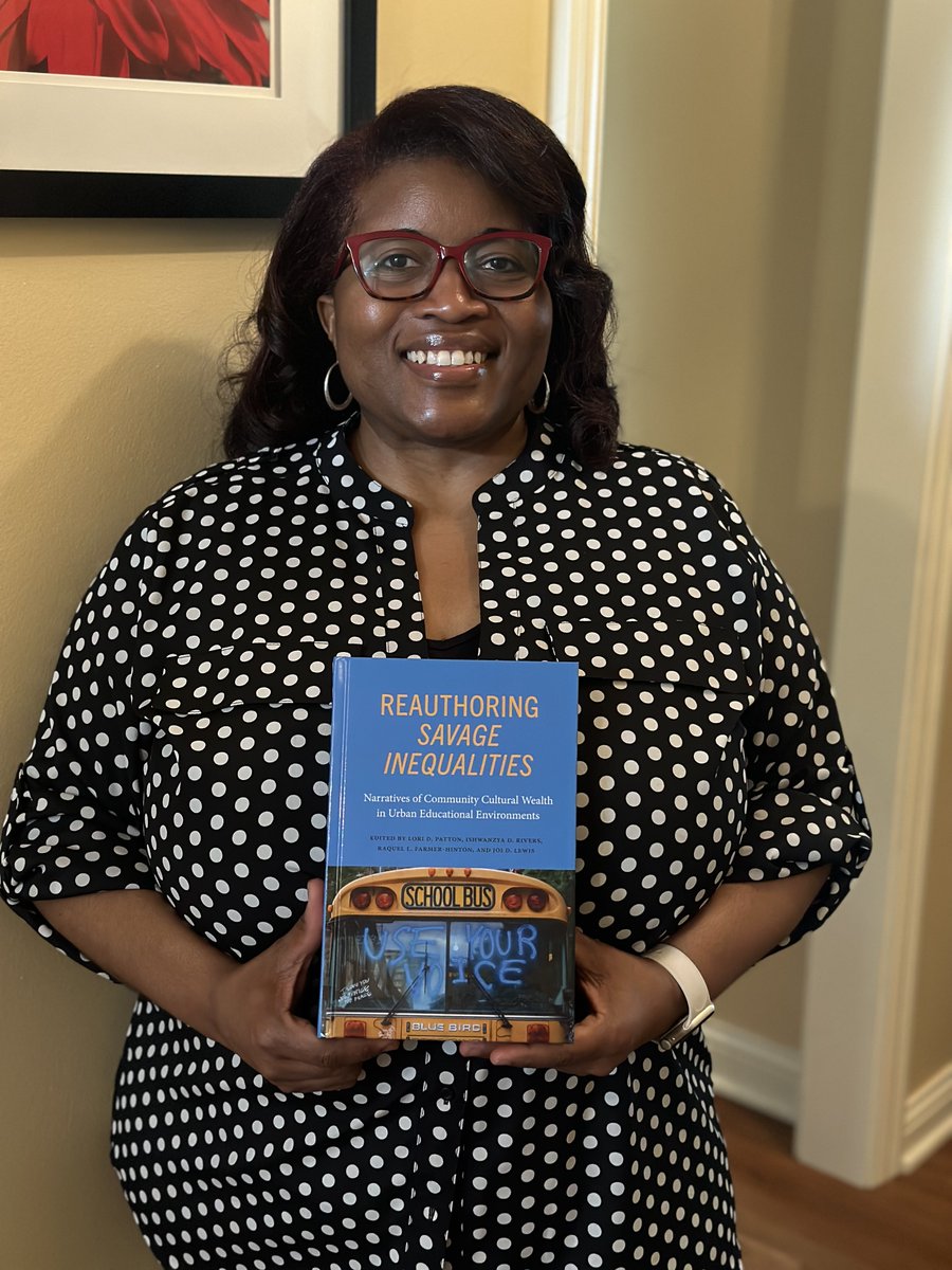 I was excited about the release of this book and incredibly emotional when I received actual copies! This project took some time to complete and wouldn't have been possible without my co-editors and scholar sistas from East St. Louis! Ishwanzya Rivers, @farmerhinton, @drjoilewis