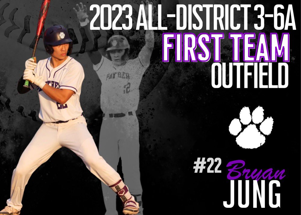 PaschalBaseball's tweet photo. 🚨 2023 All-District 3-6a FIRST TEAM 🚨

🥇 Sr. Bryan Jung - OF 
🥇 Jr. Hill Wiley - 2B
🥇 Jr. Randy Tellez - 1B https://t.co/9w6K287jZK