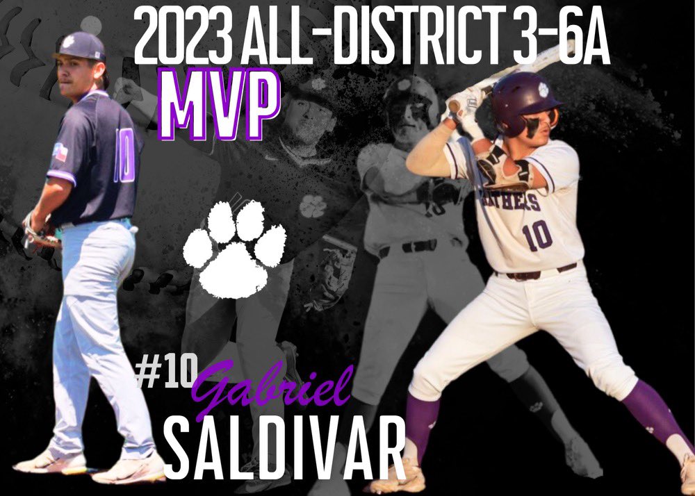 🚨 2023 All-District 3-6a MVP 🚨

🏆 Sr. Gabriel Saldivar