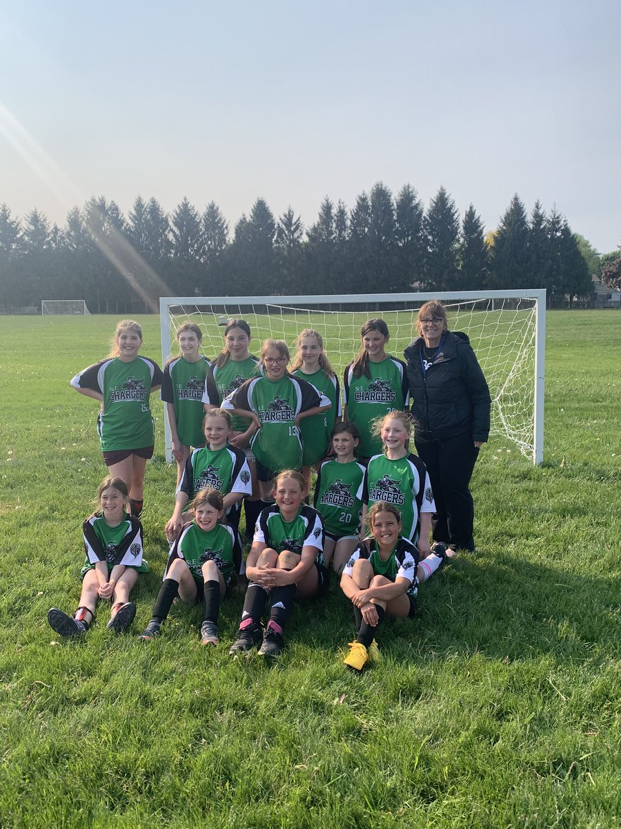 Congratulations Jr girls soccer team. What a great afternoon playing soccer and working on our skills. <a href="/SEWchargers/">SEWchargers</a>