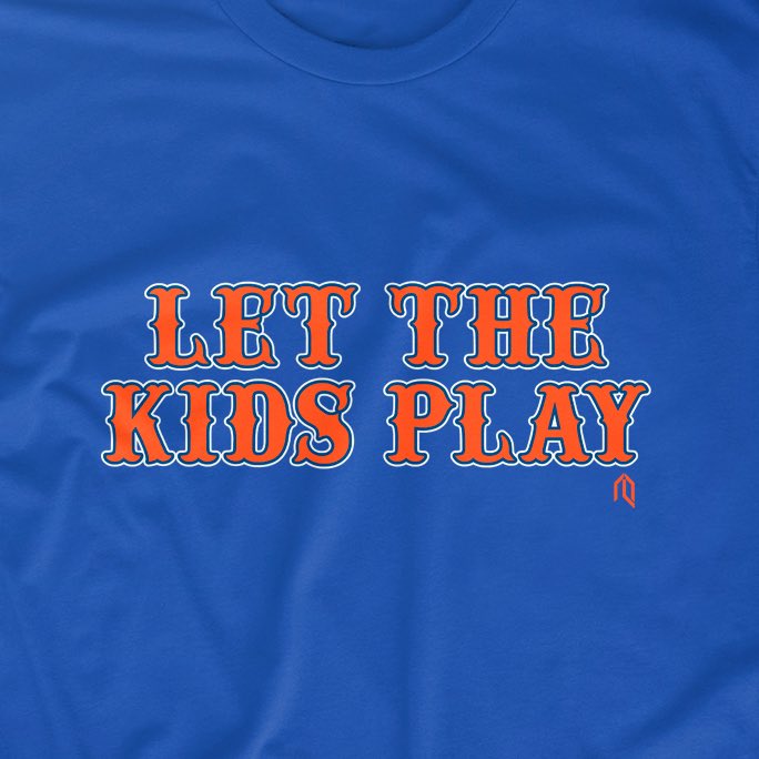 athletelogos's tweet photo. @Mets #LetTheKidsPlay #LFGM https://t.co/ckninaHc9s