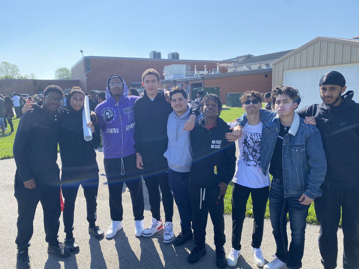 Today our seniors walked the halls one last time! Proud of you!