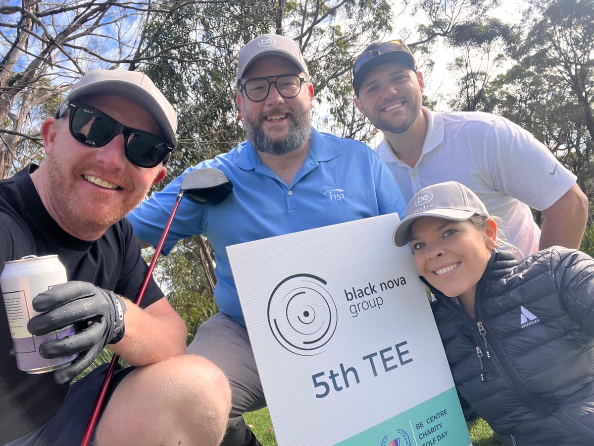 Great golf day out for an even greater cause ⁦<a href="/becentre/">becentre</a>⁩ - ⁦<a href="/techknowjo/">Jo Robyn</a>⁩ ⁦<a href="/DarcyNaunton/">Darcy Naunton</a>⁩ ⁦<a href="/KoseligPolitik/">DR. oss</a>⁩
