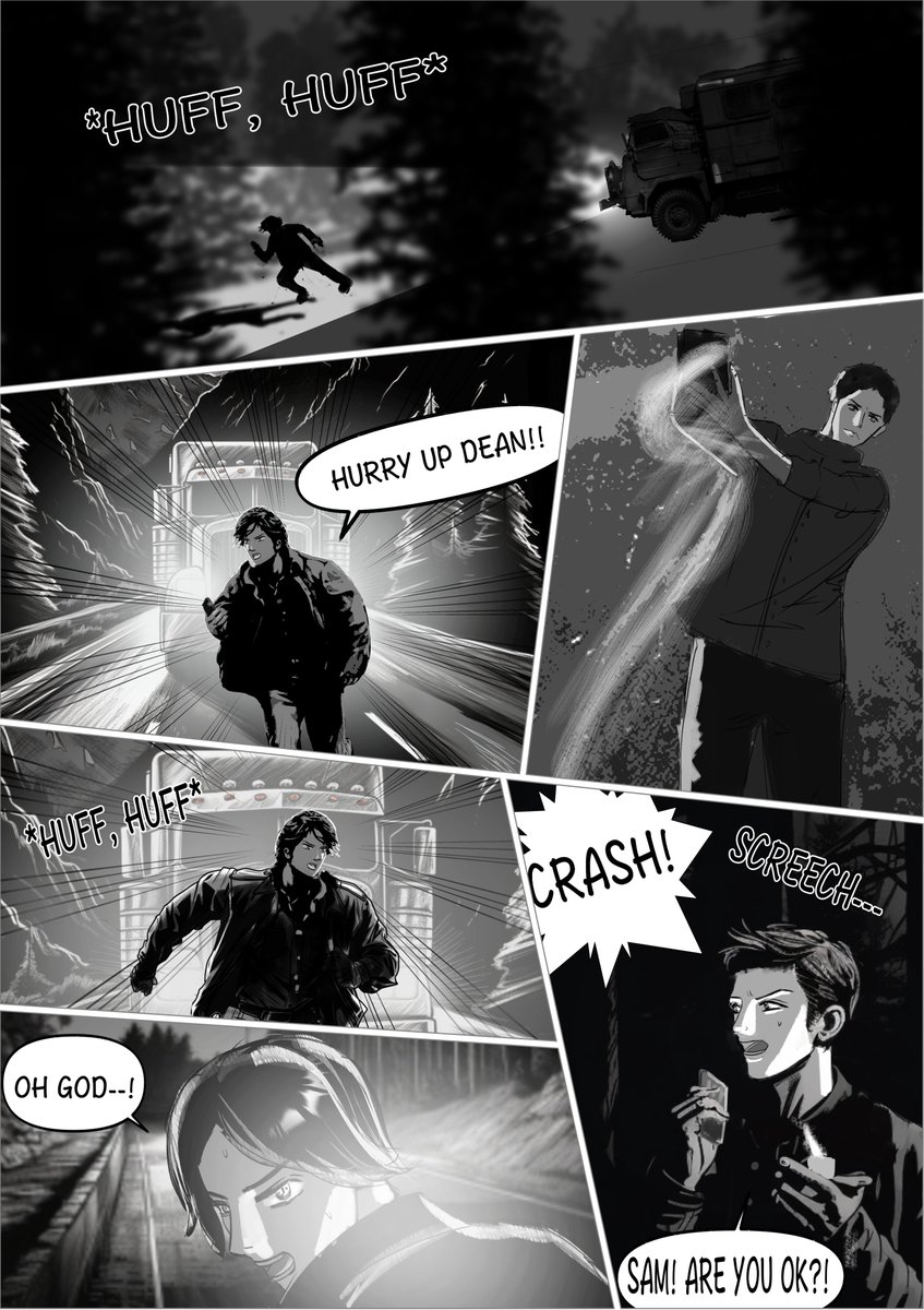 echollis_art's tweet photo. #supernatural #comic #sd #AlternatePath #wincest chapter 2-1 https://t.co/Qa6AehYx5J