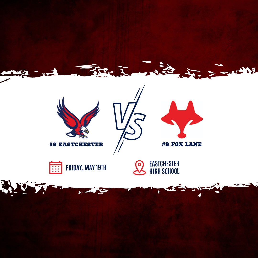 PACK THE STANDS 🦅

Friday, May 19th at 5pm!

#culturewins 
<a href="/Eagle___Nation/">EHS ATHLETICS</a>