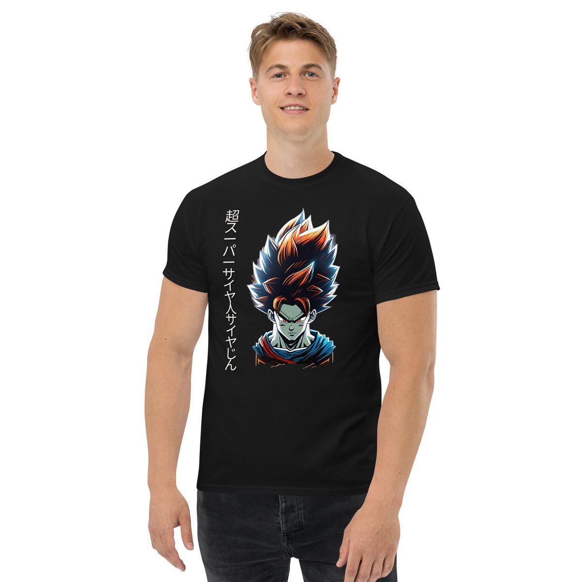 Excited to share the latest addition to my #etsy shop: Super Saiyan Goku T-Shirt I Dragon Ball Z T shirt I Anime T shirt etsy.me/3BBL3MJ #stagparty #streetwear #shortsleeve #crew #dragonball #dragonballshirt #dragonshirt #supersaiyan #saiyan