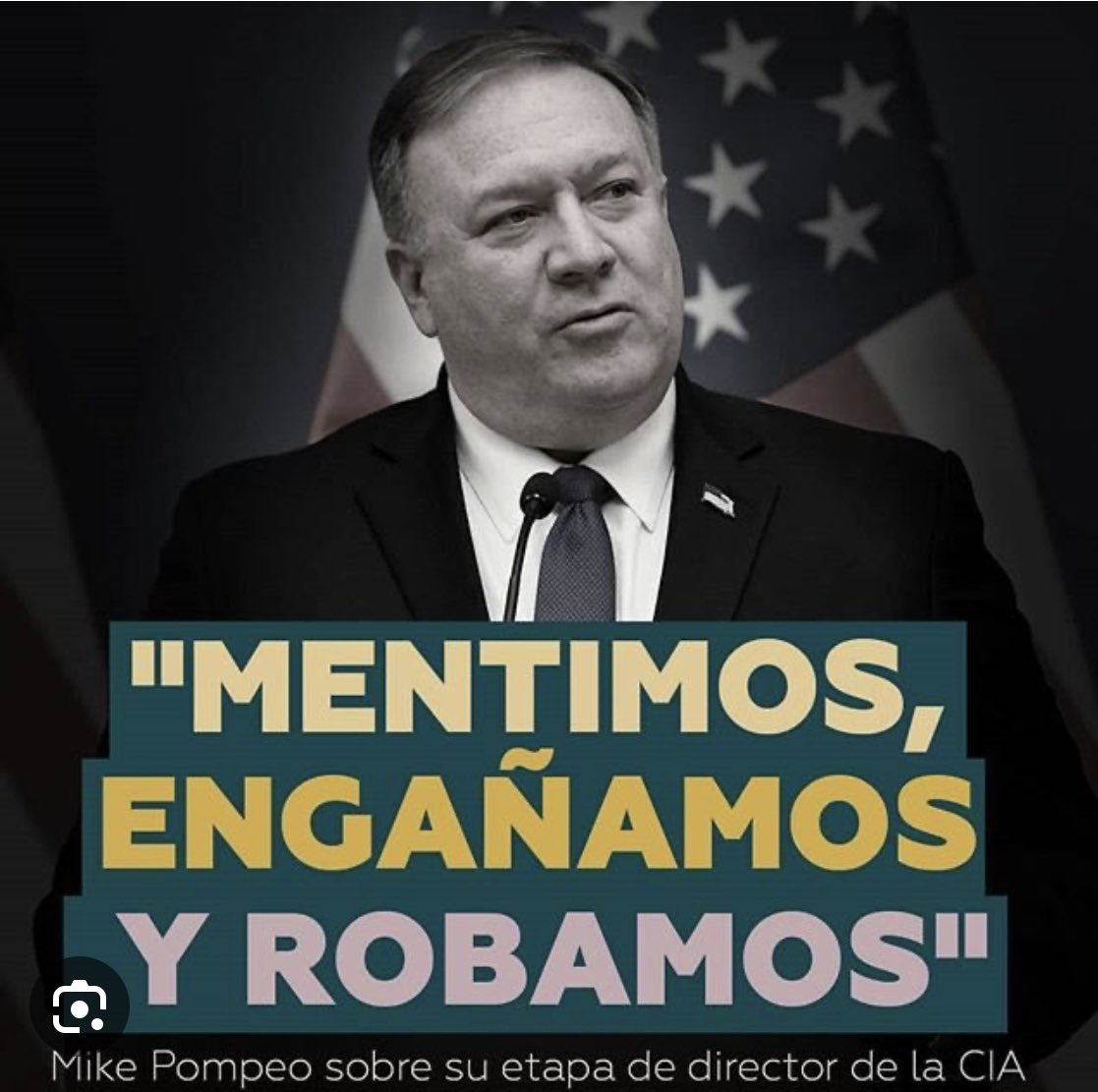 #LosGringosSiempreMienten y no lo
Digo yo, lo confesó Pompeo 👇

@dcabellor