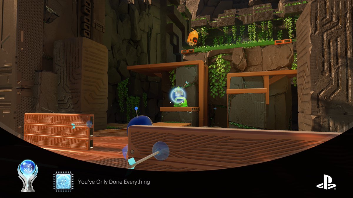 Kchewz_'s tweet image. Platinum #35 - ASTRO's PLAYROOM -
You've Only Done Everything
#PlayStationTrophy #PS5Share #ASTROsPLAYROOM
