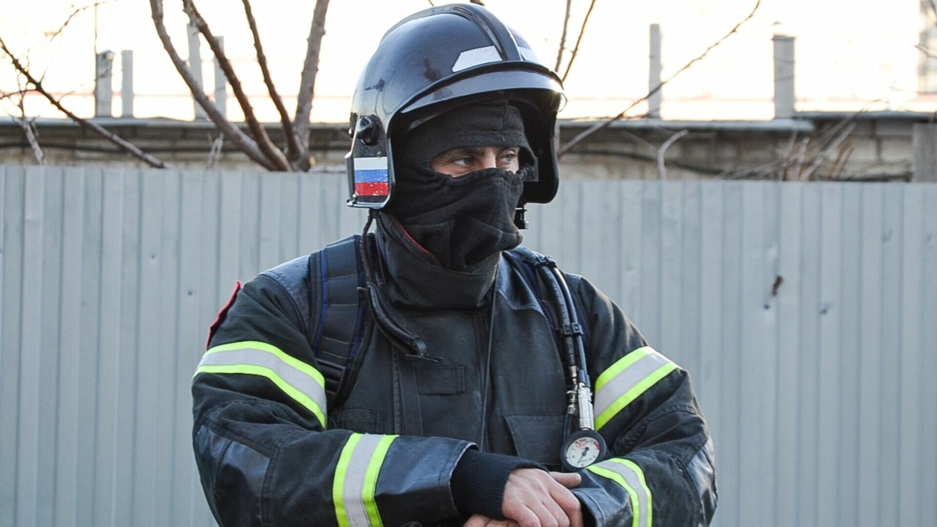 Боец пожарной охраны