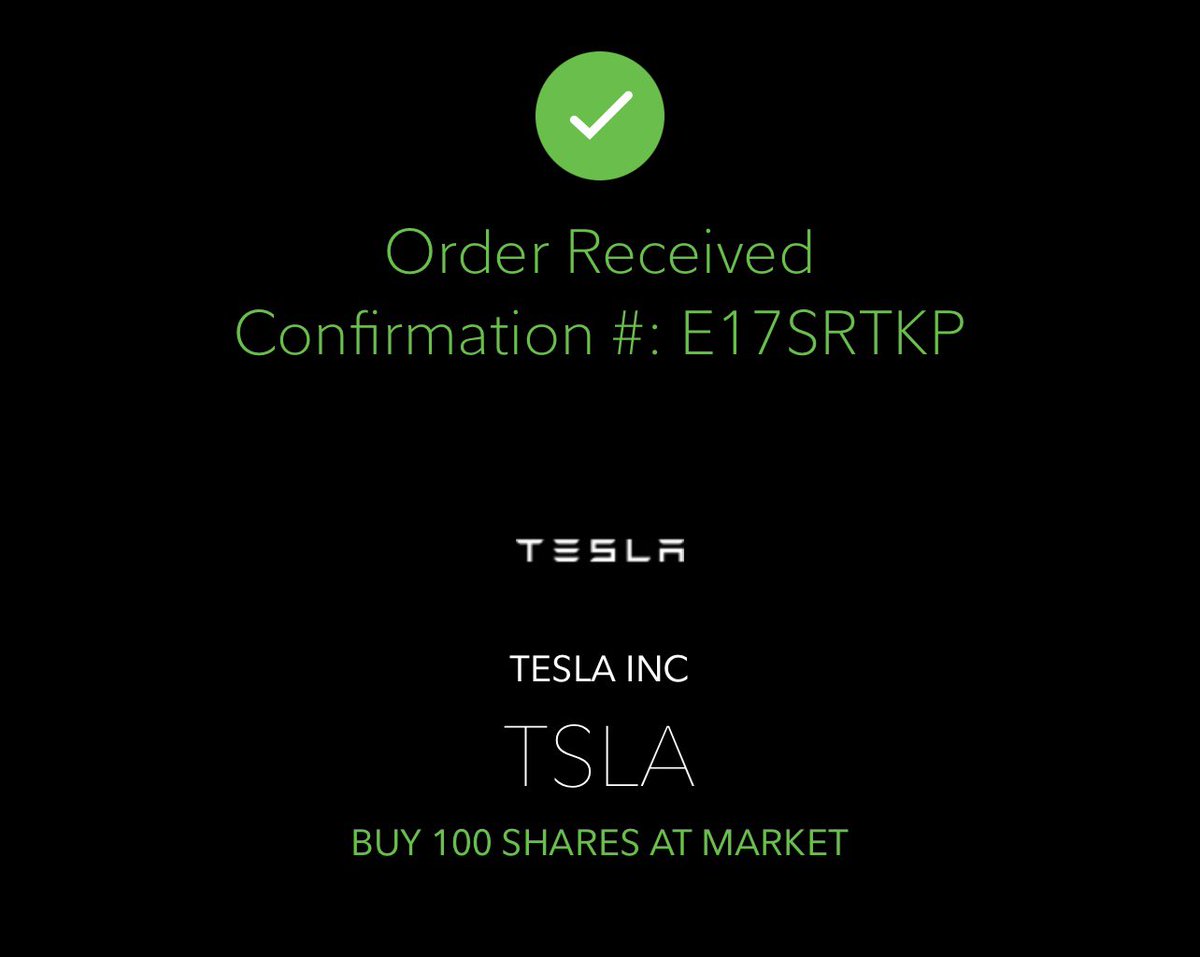 colin_gladman's tweet photo. Made a little over 20k today, but I want to use this a teaching moment:
- I didn’t go buy a car
- I didn’t go buy a stupid watch
- I didn’t go buy crap I didn’t need or party.
Instead I bought 100 shares of $TSLA that I can start wheeling and roughly make $425 a week off of as purely passive income.
So my already compounded money is going to start making me more.
Every 100 shares I own of any company I view as a rent house. And it better be paying rent.
If you want to be successful, there’s a time and place for luxury, but your future comes first.
Think in decades. Where do you want to be in 10 years? That car, that watch or that thing won’t mean shit 10 years from now. That $425 a week will be $51,000.
This is the way.