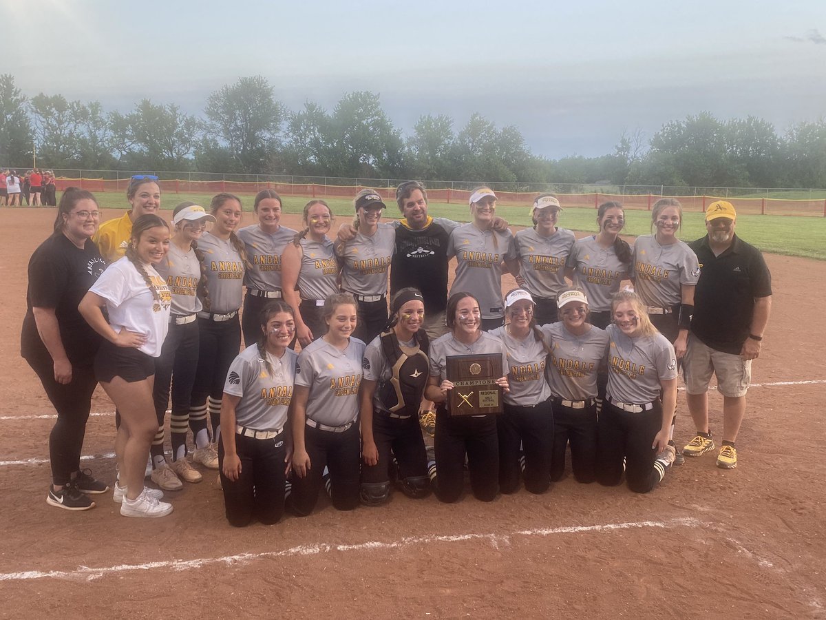 Andale/GP Softball 🥎 is regional Champs! 

Next week they travel to Salina!

<a href="/renwickreview/">Renwick Review</a>