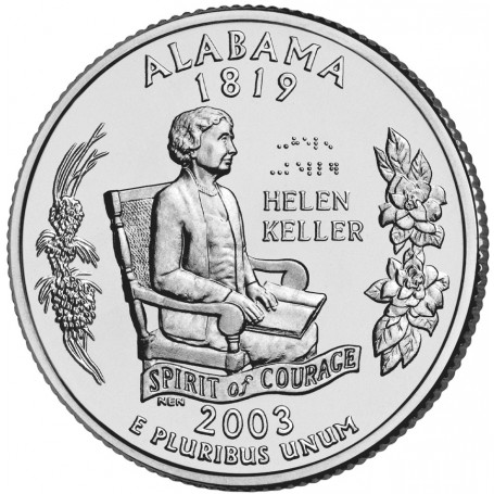 The_Coin_Shop's tweet photo. Take a look at this 2003-P Alabama State Quarter
Only : $2.50
StatehoodQuarters #StateQuarterProgram #statequarters
https://t.co/1klnfYU2z5 https://t.co/Fb0zeh6MND