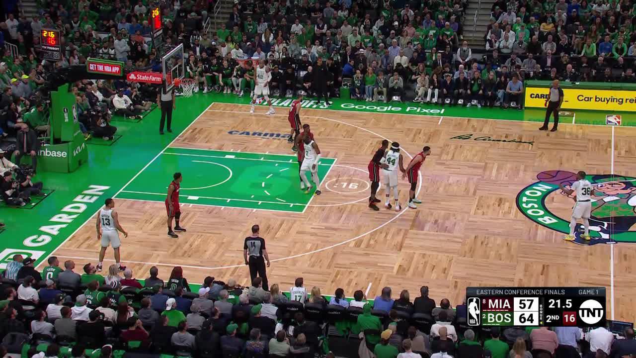 NBA On TNT On Twitter Smart Lobs It Up To Williams The Celtics Take nba-on-tnt-on-twitter-reports-kyrieirving-will-miss-the-rest-of-the