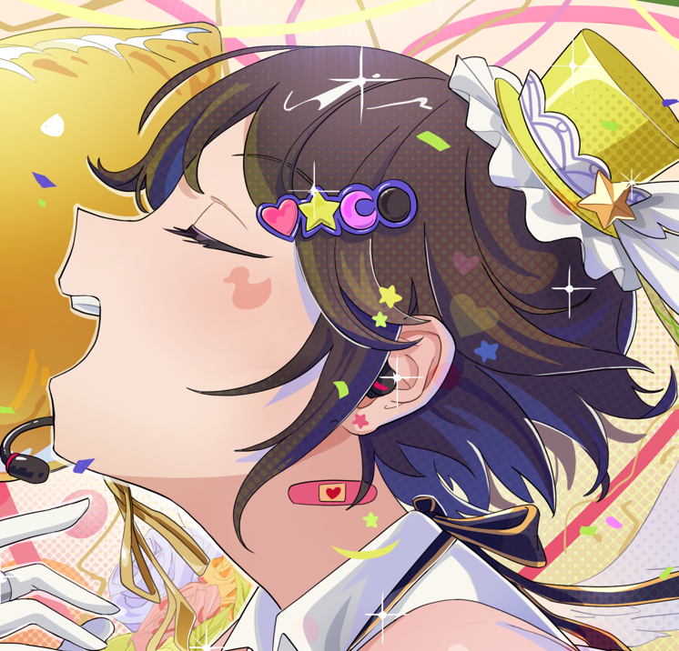 「The face train incoming! Artist, hop on 」|KHΩAのイラスト
