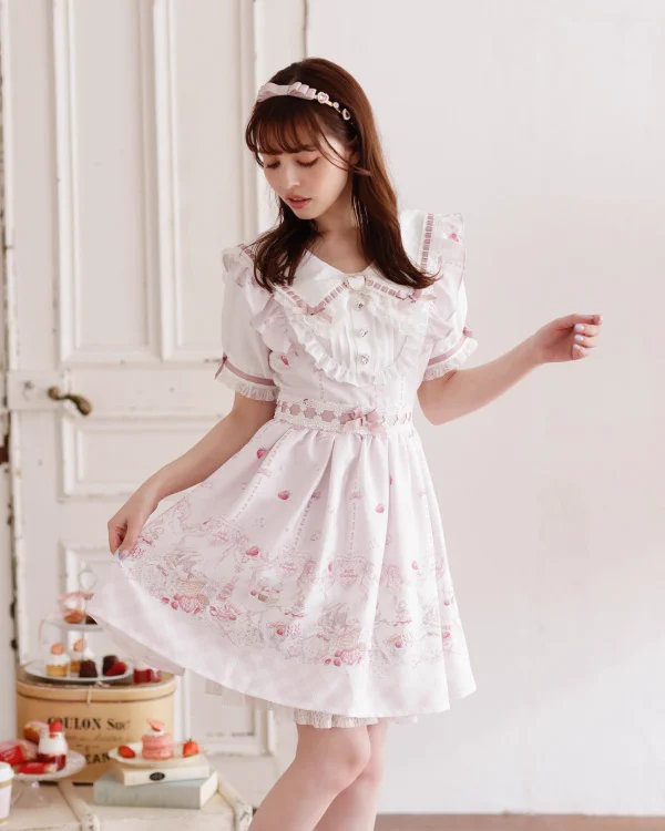 LIZLISA Sugary Treats Picnic柄ワンピース LIZ LISA on X: 