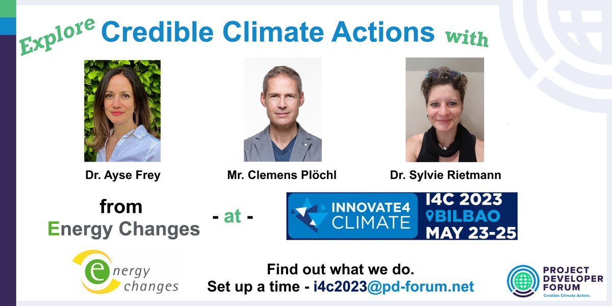 Meet member company Energy Changes at #Innovate4Climate ( innovate4climate.com ). 
Find out what we do to accomplish #ClimateActions. Set up a time - i4c2023 (at) pd-forum.net 

#carbondioxide @IMOclimate @aera_group @CarbonMrktWatch @dishashetty20 #Bilbao #Spain