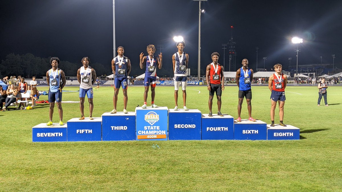 Congrats to our FHSAA Class 1A Boys 400M Dash State Champion - <a href="/CMLions_Sports/">C-M Lions Athletics</a>

Visit halfmiletiming.com for complete results and names