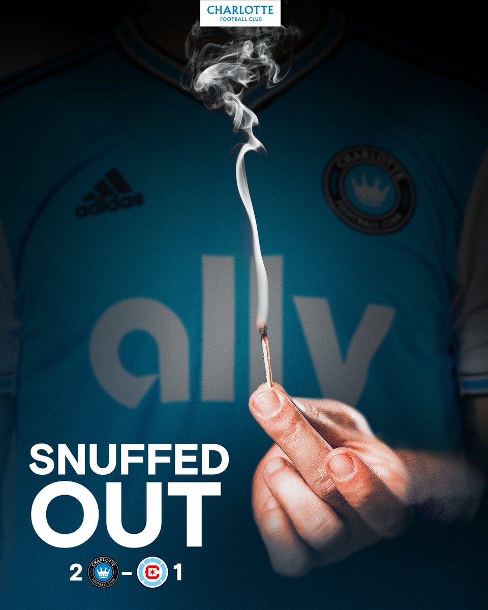 CharlotteFC's tweet photo. No heat. All smoke. https://t.co/yJlu6Yis7Z