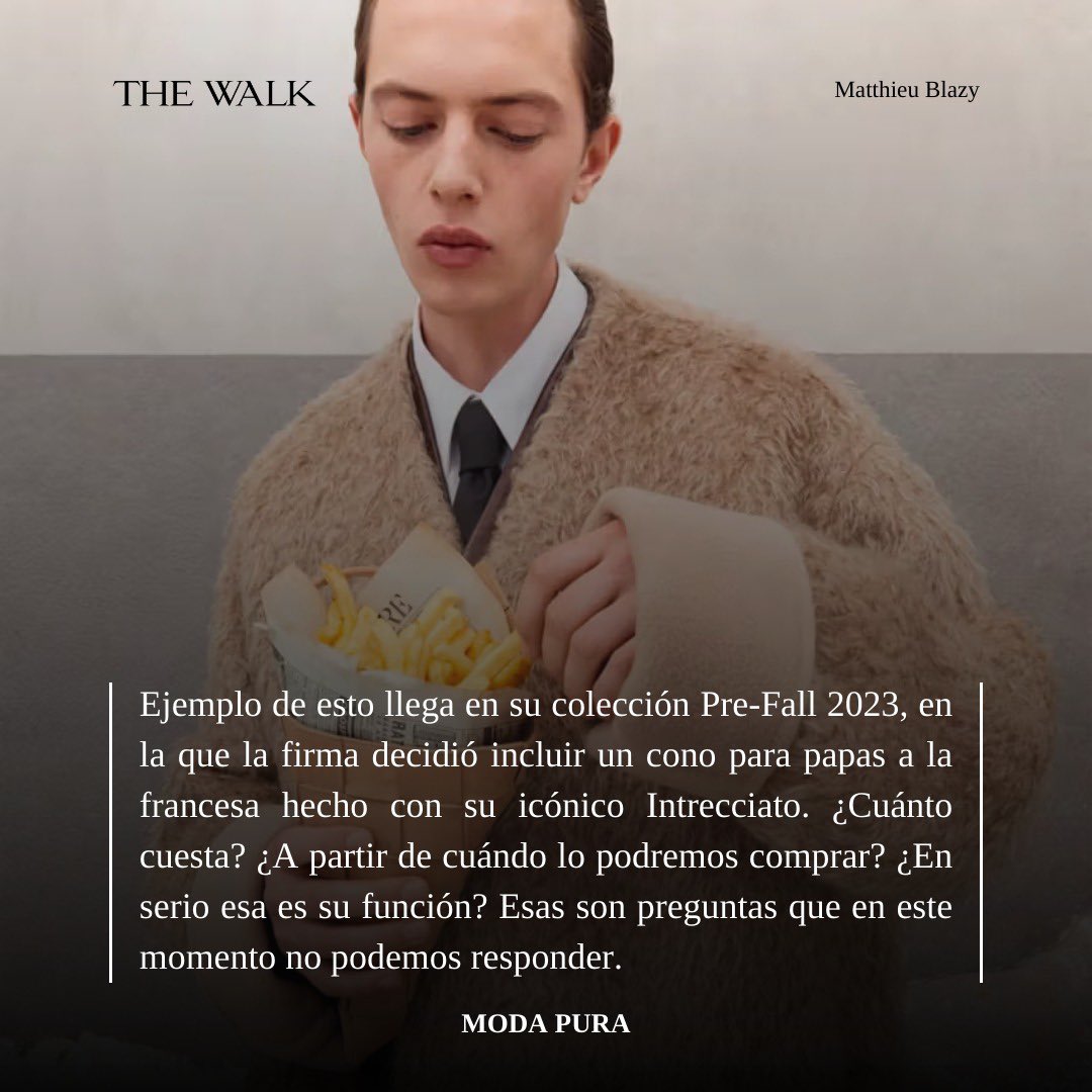 thewalk_mx's tweet image. Moda Pura

Bottega Veneta, bajo la dirección creativa de Matthieu Blazy, continúa explorando las múltiples formas en las que la moda puede integrarse a la vida diaria. 

#BottegaVeneta #MatthieuBlazy #PreFall #PF2023 #ModaPura